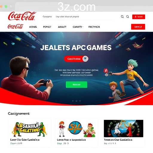 Novidades na Plataforma de Jogos Coca-Cola